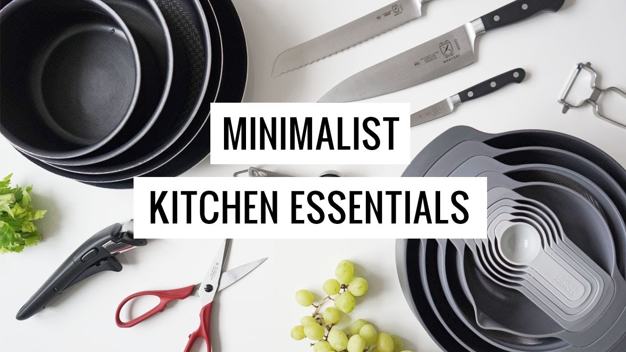  Minimalist Kitchen Essentials  A Full Guide Orderly 